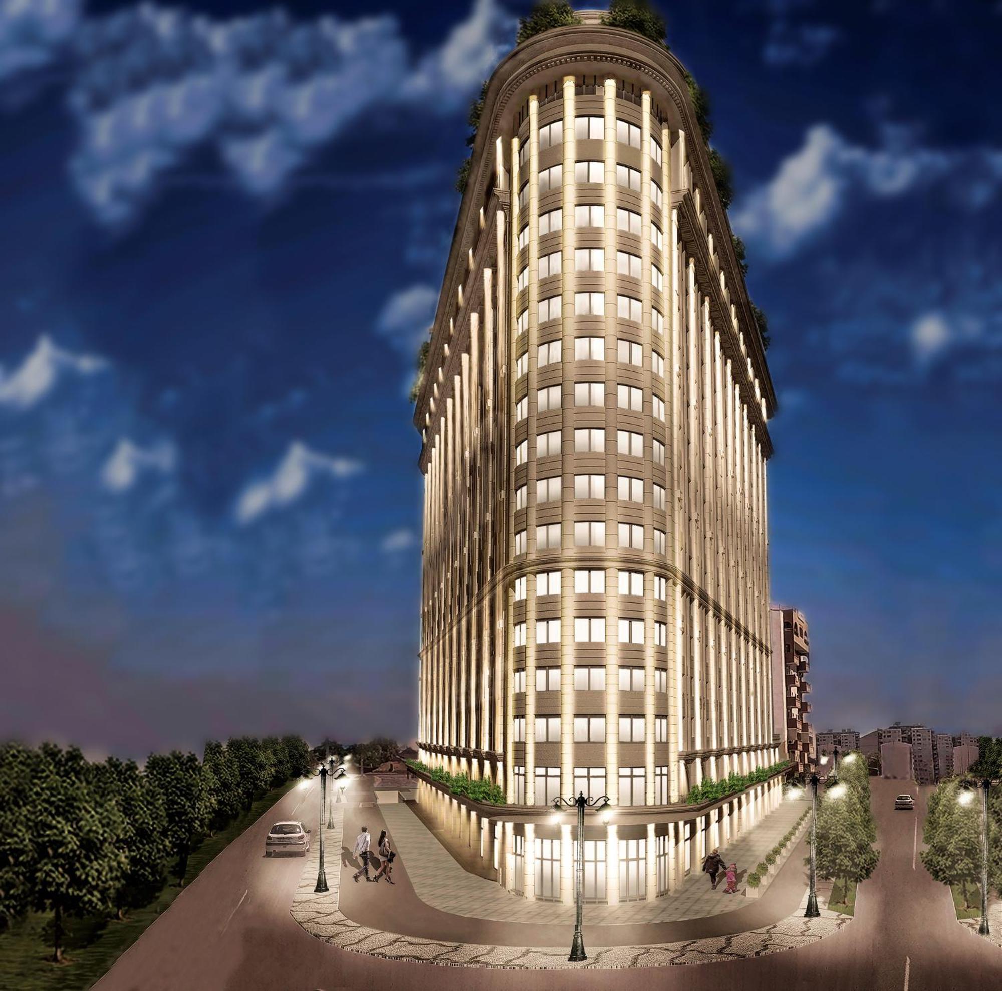 Modern Flatiron Apartment, Skopje Center 외부 사진